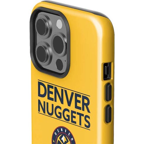 NBA Denver Nuggets Standard - Blue iPhone 15 Pro Impact Case